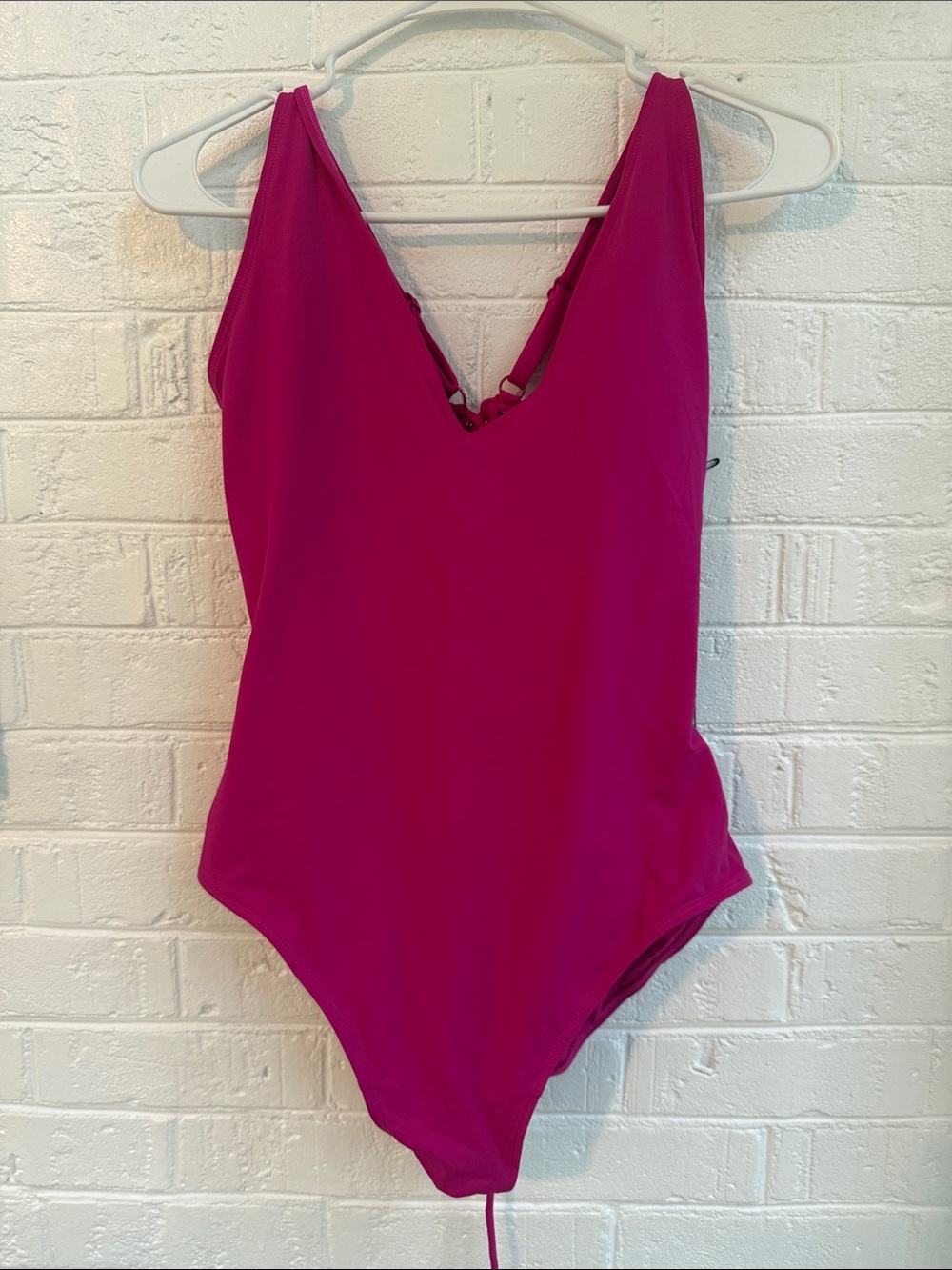 NWT $175 TA3 XL SHORT TORSO PLUNGEY COLOR PINK